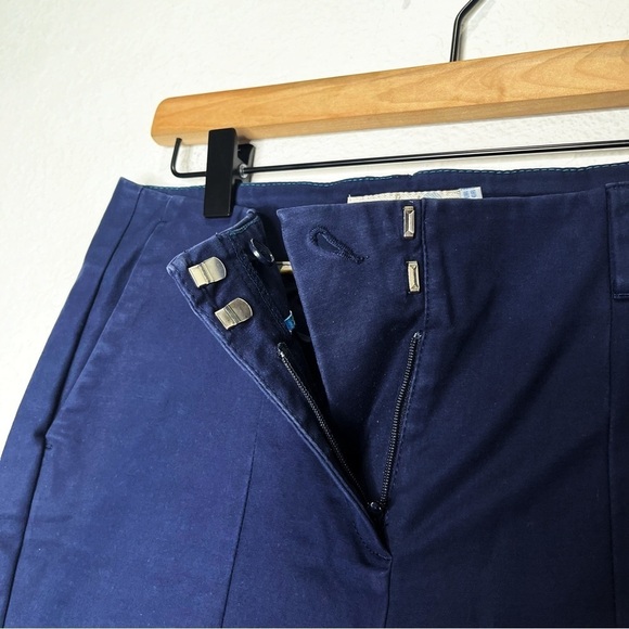 Boden Chelsea Turn Up Straight Trousers Pants - Picture 4 of 12